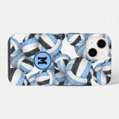 Mit Monogramm Mädels iPhone Hülle (Rückseite (Horizontal))