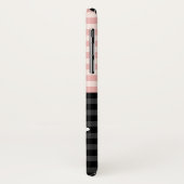 Mit Monogramm Magnolien Case-Mate iPhone Hülle (Hinten/Links)