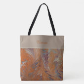 Mit Monogramm Marmor Tasche (Vorderseite)