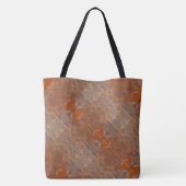 Mit Monogramm Marmor Tasche (Rückseite)