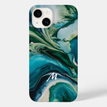 Mit Monogramm Marmorresin-Design