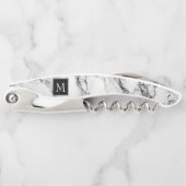 Mit Monogramm Marmorstein Kellnermesser (Vorderseite)