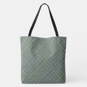 Mit Monogramm marokkanisches Muster Tasche (Rückseite)