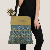 Mit Monogramm marokkanisches Muster Tasche (Von Nahem)