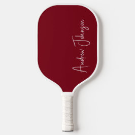 Mit Monogramm Maroon Pickleball Paddle