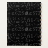 Mit Monogramm Mathe Tutor Planer (Rückseite)