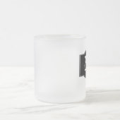 Mit Monogramm Mattglastasse (Mittel)