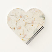 Mit Monogramm Maulbeerpapier Schöne Erinnerungen Notizblock (Rückseite)