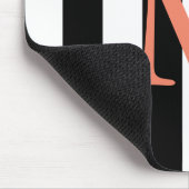 Mit Monogramm Mausunterlage des Mousepad (Ecke)