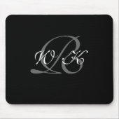 Mit Monogramm Mausunterlage Mousepad (Vorne)