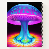 Mit Monogramm Medical Journal 8.5" x 11" Notebook Notizblock (Rückseite)
