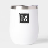 Mit Monogramm modern und Minimalistisch Personalis (Links)