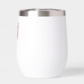 Mit Monogramm modern und Minimalistisch Personalis (Rückseite)
