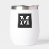 Mit Monogramm modern und Minimalistisch Personalis (Links)
