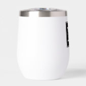 Mit Monogramm modern und Minimalistisch Personalis (Vorderseite)