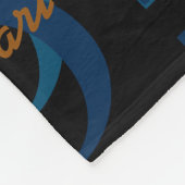 Mit Monogramm moderne Sammlung von Initialen und N Fleecedecke (Ecke)