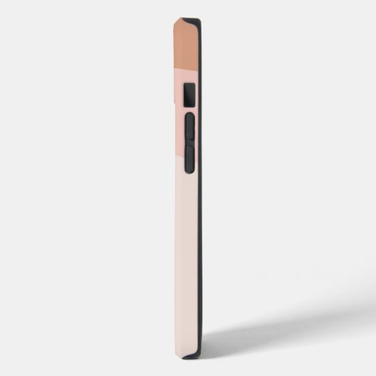 Mit Monogramm moderne Schlichte Anfangsskripte Case-Mate iPhone Hülle (Rückseite / Links)