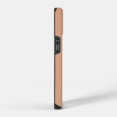 Mit Monogramm moderne Schlichte Anfangsskripte iPhone Hülle (Rechte Seite)