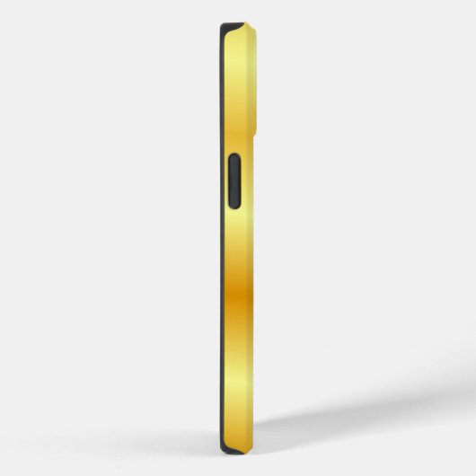 Mit Monogramm Moderne Schlichte Erstgoldfarbe Case-Mate iPhone Hülle (Rückseite / Rechts)