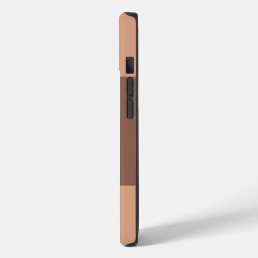 Mit Monogramm Moderne Schlichte Erstpastel Case-Mate iPhone Hülle (Rückseite / Links)