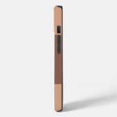 Mit Monogramm Moderne Schlichte Initial Case-Mate iPhone Hülle (Rückseite / Links)