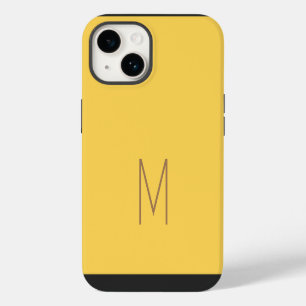 Mit Monogramm Moderne Schlichte Initial iPhone 14 Hülle