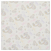 Mit Monogramm Mohnname und Buchstabe P Stoff (Muster)