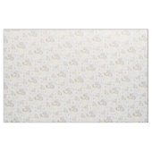 Mit Monogramm Mohnname und Buchstabe P Stoff (Fat Quarter (45,7 x 55,9 cm))