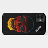 Mit Monogramm Molten Lava Blick Skull iPhone 11 Fa Case-Mate iPhone Hülle (Rückseite (Horizontal))