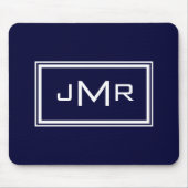 Mit Monogramm Mousepad (Vorne)