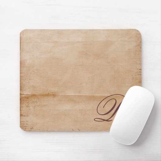 Mit Monogramm Mousepad (Mit Mouse)