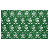 Mit Monogramm Muster für den Golfspieler Stoff (Fat Quarter (45,7 x 55,9 cm))