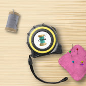 Mit Monogramm Nadel und Thread Maßband