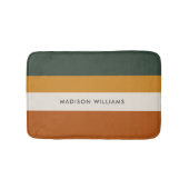 mit Monogramm, Name Badematte (Vorderseite)