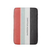 mit Monogramm, Name Badematte (Vorderseite Vertikal)