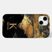 Mit Monogramm Name Case-Mate iPhone Hülle (Rückseite (Horizontal))