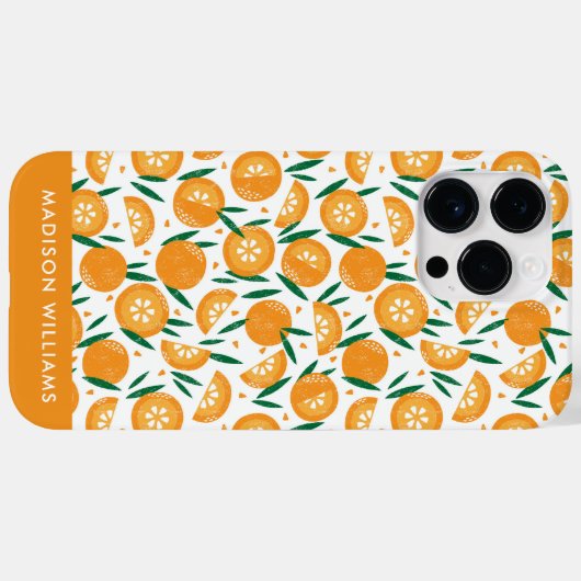 mit Monogramm, Name Case-Mate iPhone Hülle (Rückseite (Horizontal))