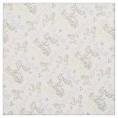 Mit Monogramm Name Elizabeth und E-Stoff Stoff (Muster)