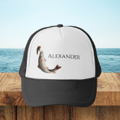 Mit Monogramm Name Fishermen Flyfish Hat Truckerkappe