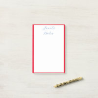 Mit Monogramm Name für rote Kanten