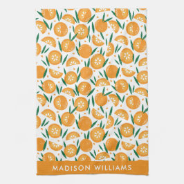 mit Monogramm, Name Geschirrtuch