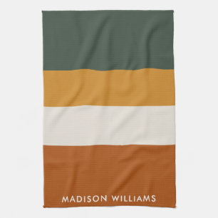 mit Monogramm, Name Geschirrtuch