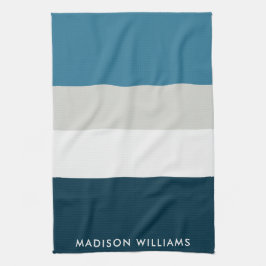 mit Monogramm, Name Geschirrtuch