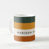 mit Monogramm, Name Kaffeetasse (Vorderseite Links)