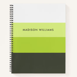 mit Monogramm, Name Notizblock