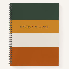 mit Monogramm, Name Notizblock