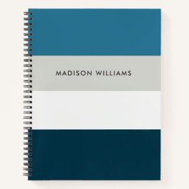 mit Monogramm, Name Notizblock