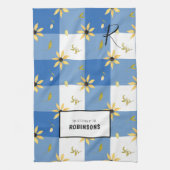 Mit Monogramm Name: personalisiert Geschirrtuch (Vertikal)