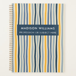 mit Monogramm, Name Planer