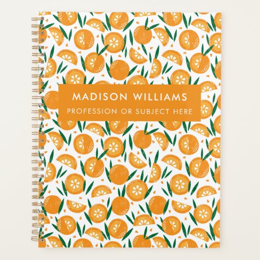 mit Monogramm, Name Planer (Vorderseite)